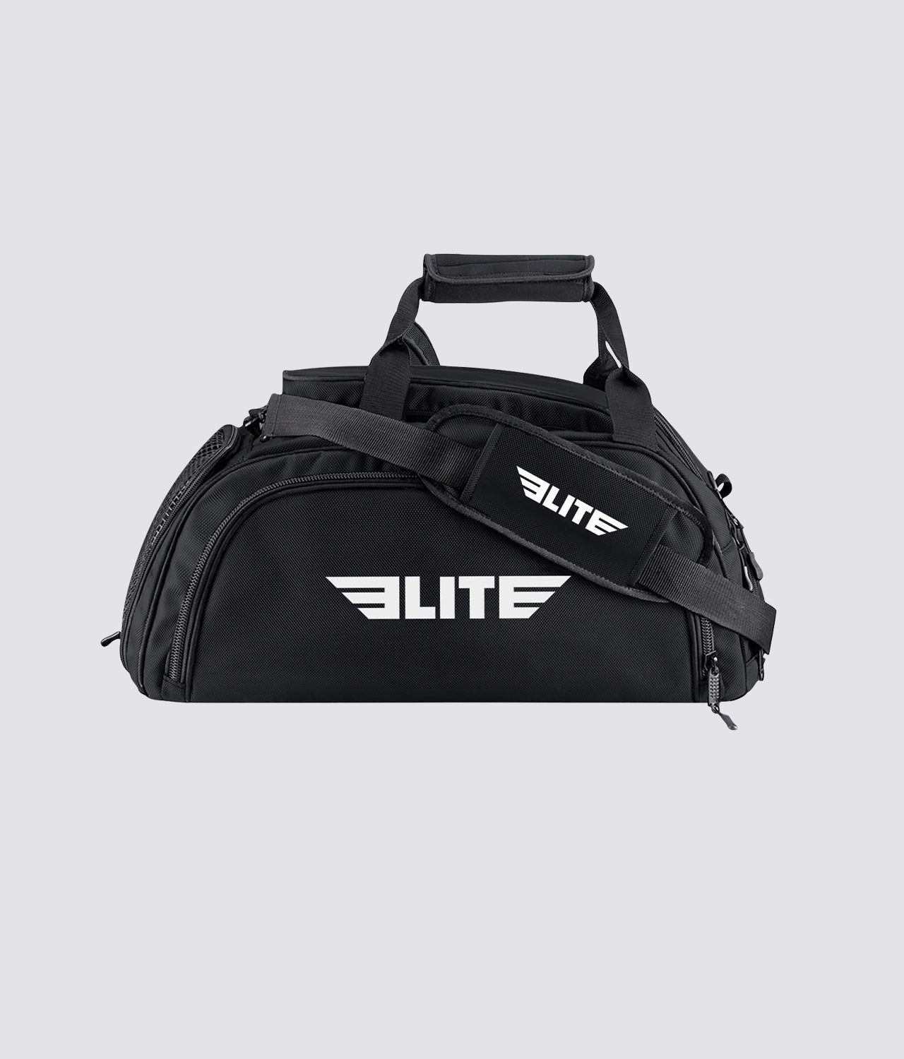 Elite Sports Warrior Series Black Large Duffel Crossfit Gear Gym Bag Backpack Elite Sports