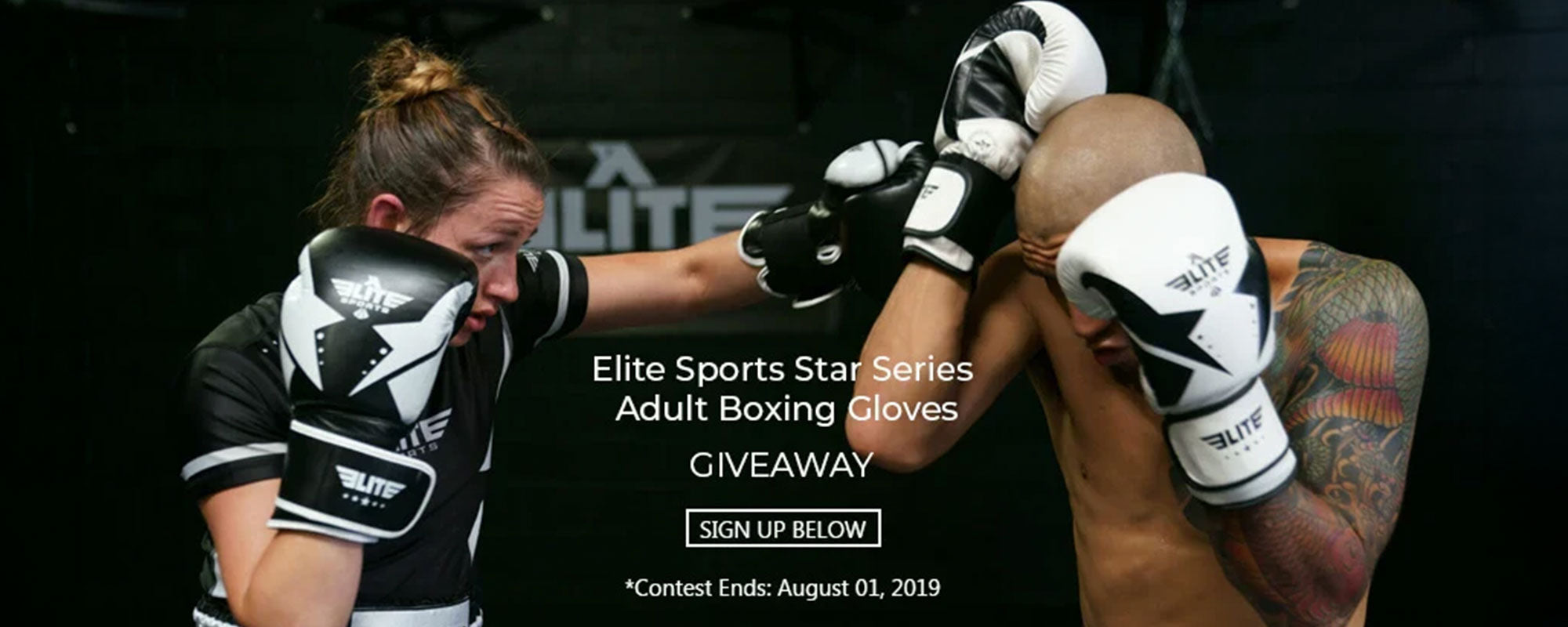 Elite Sports Star Adult Boxing Gloves Giveaway