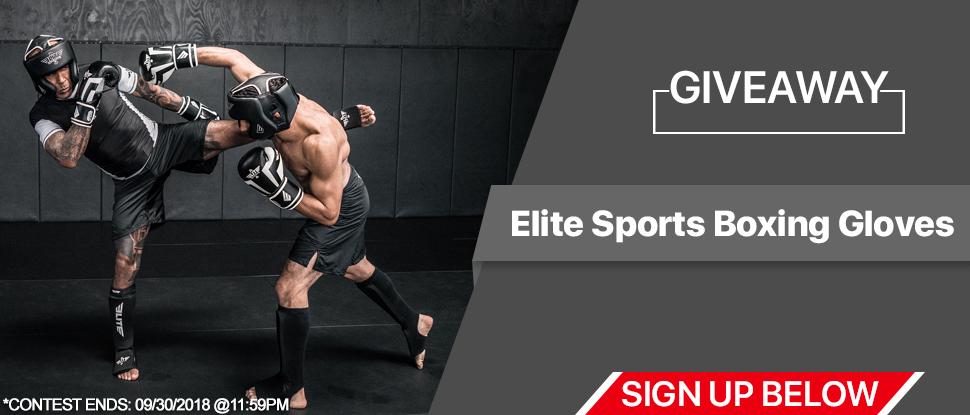 Elite Sports Boxing Gloves Giveaway