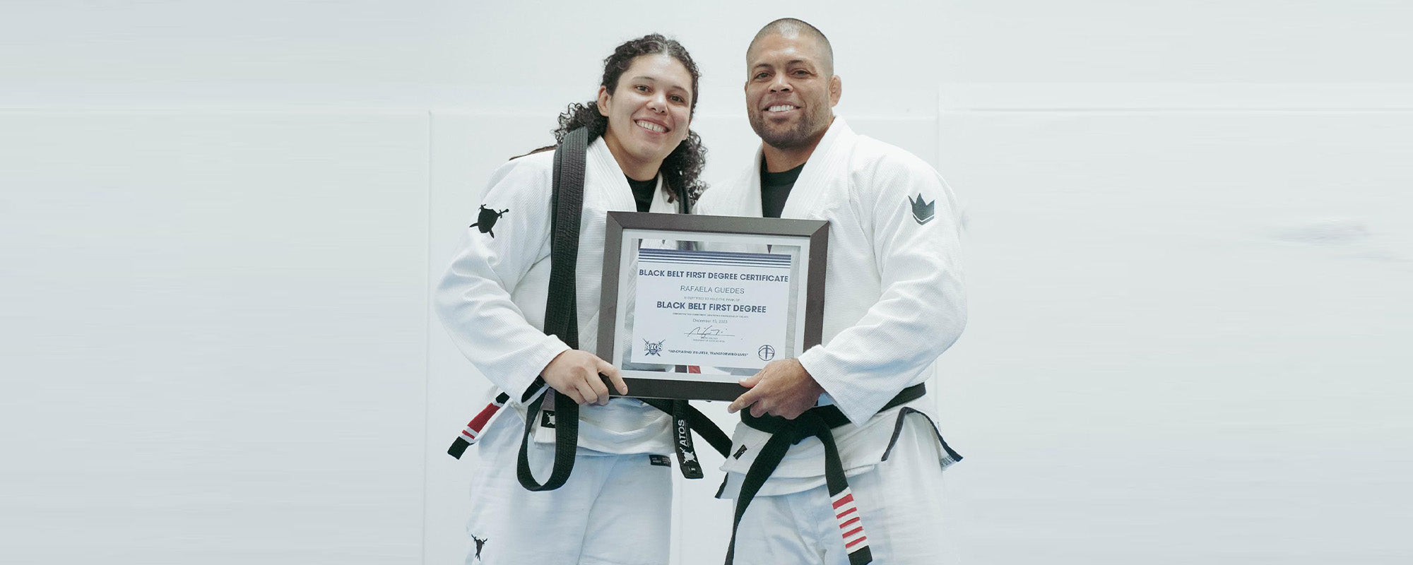 Rafaela Guedes Has Been Promoted to 1st Degree BJJ Black Belt