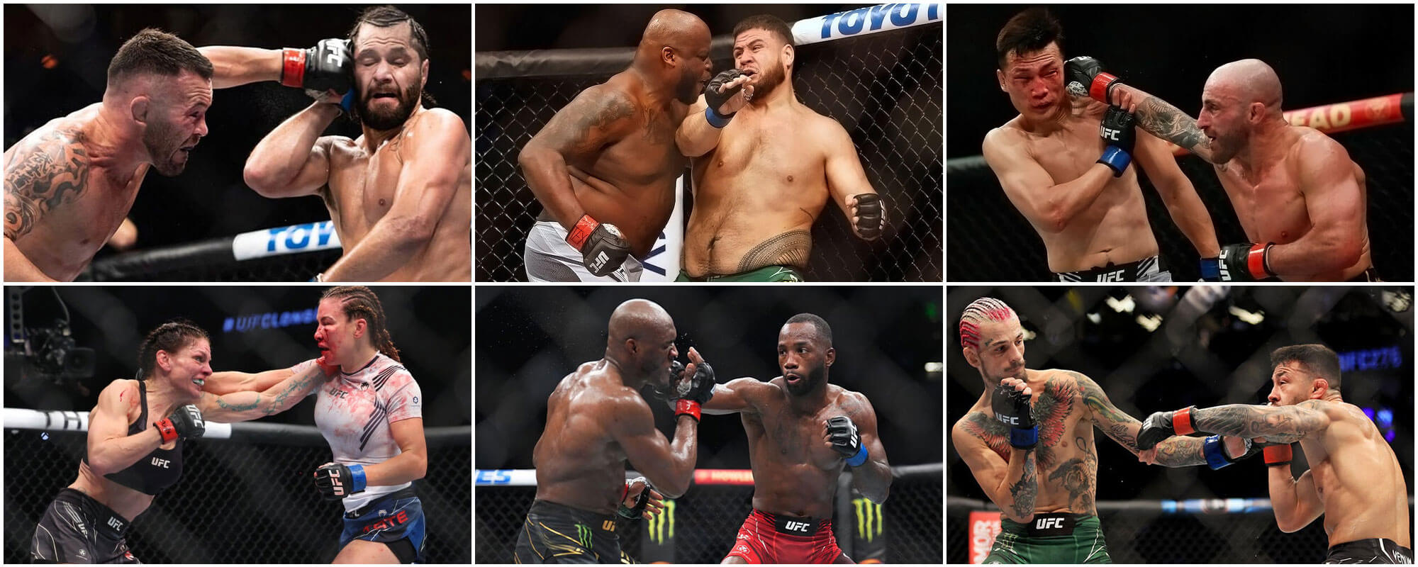 The Best UFC Cards of 2022