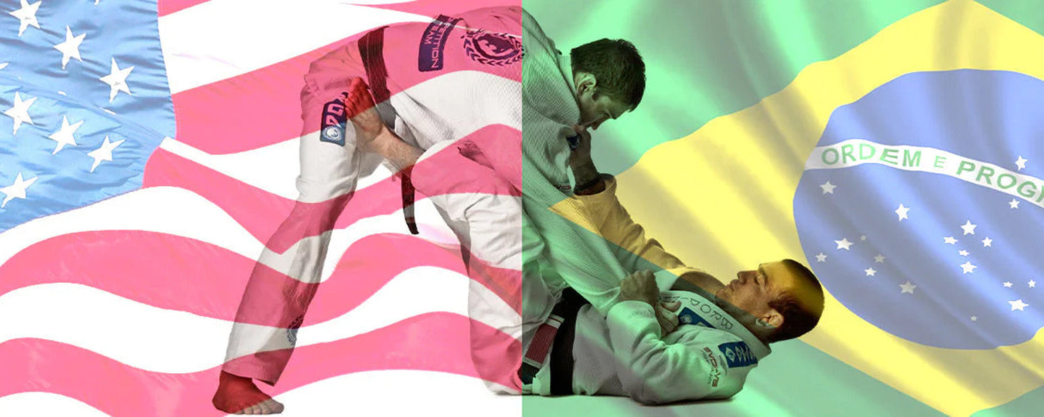 What is the Difference between American Jiu-Jitsu and Brazilian Jiu-Jitsu?