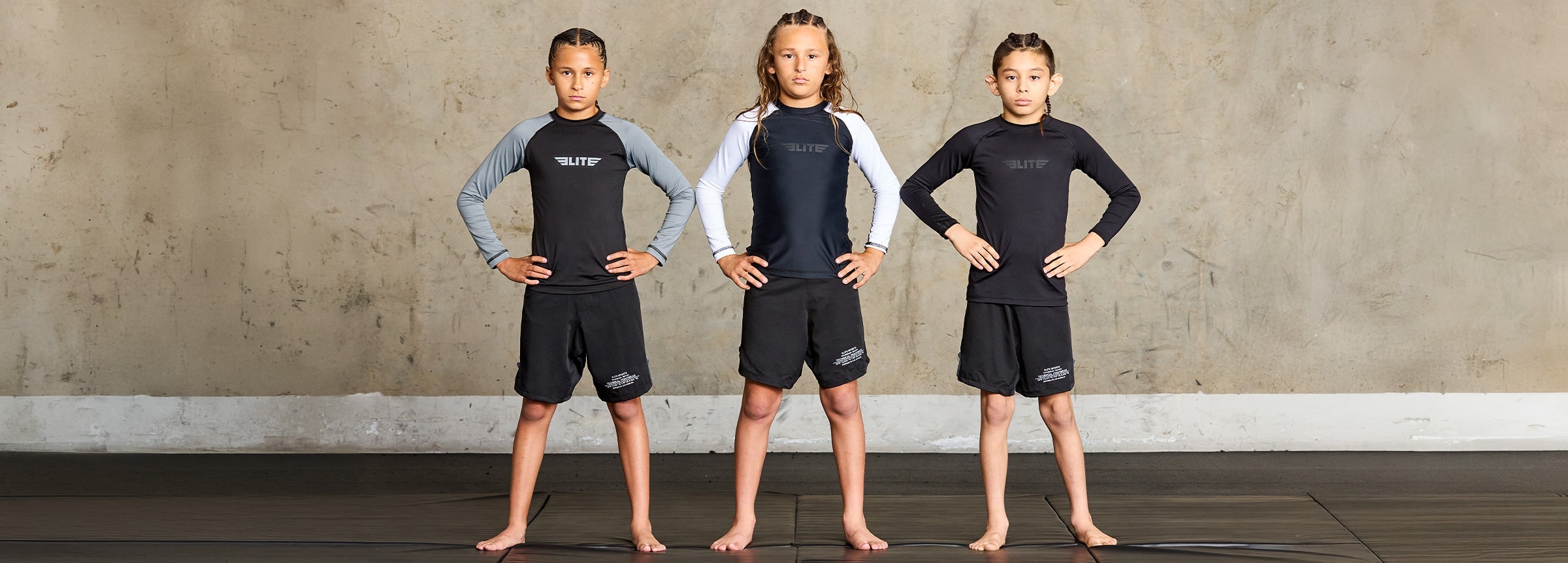 Kids Bjj No Gi Rash Guards