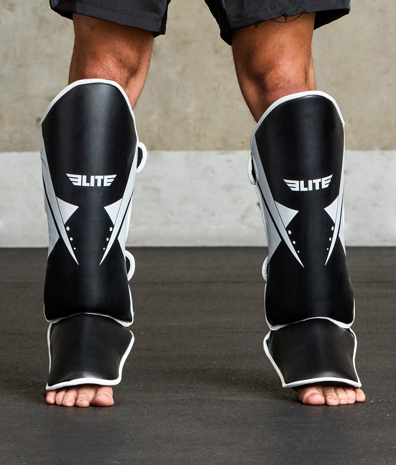 Adults' Star White Training Shin Guards