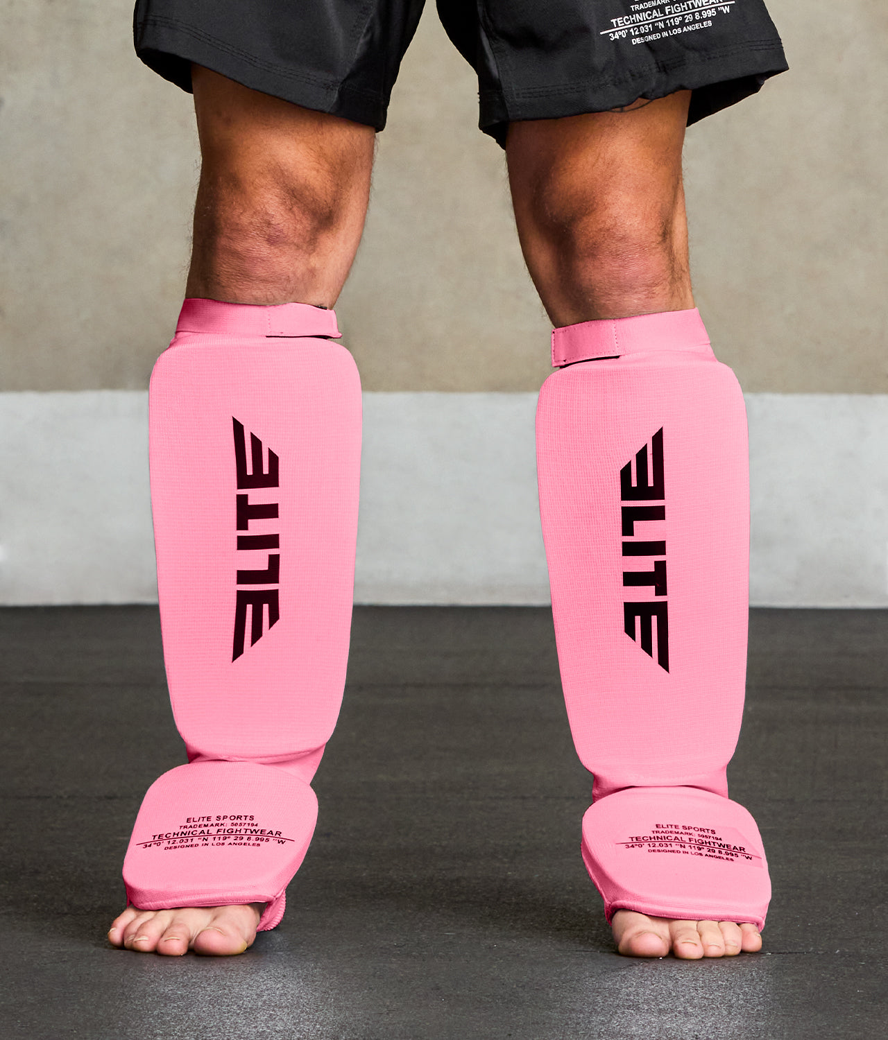 Adults' Standard Pink MMA Shin Guards