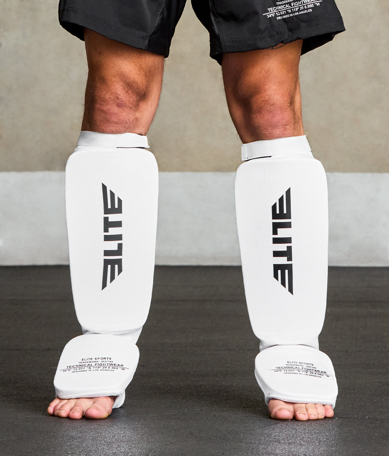 Adults' Standard White MMA Shin Guards