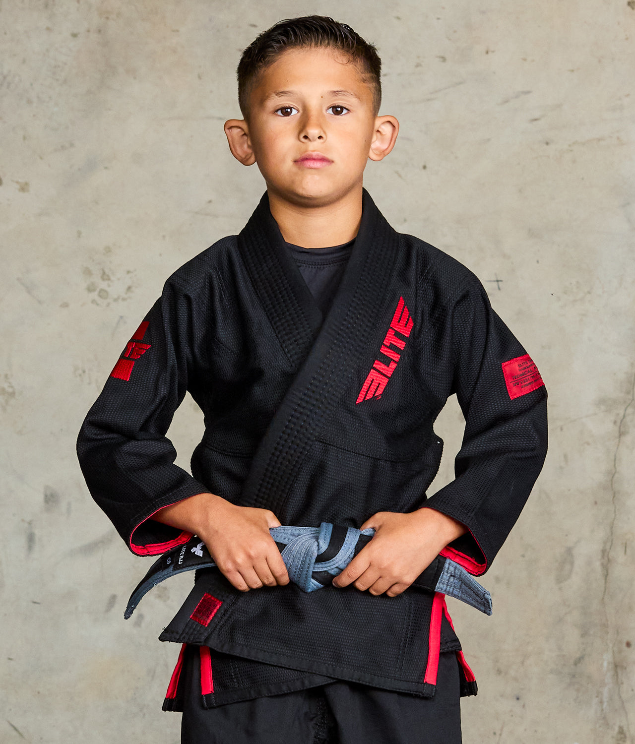 Kids' Core Black Brazilian Jiu Jitsu BJJ Gi