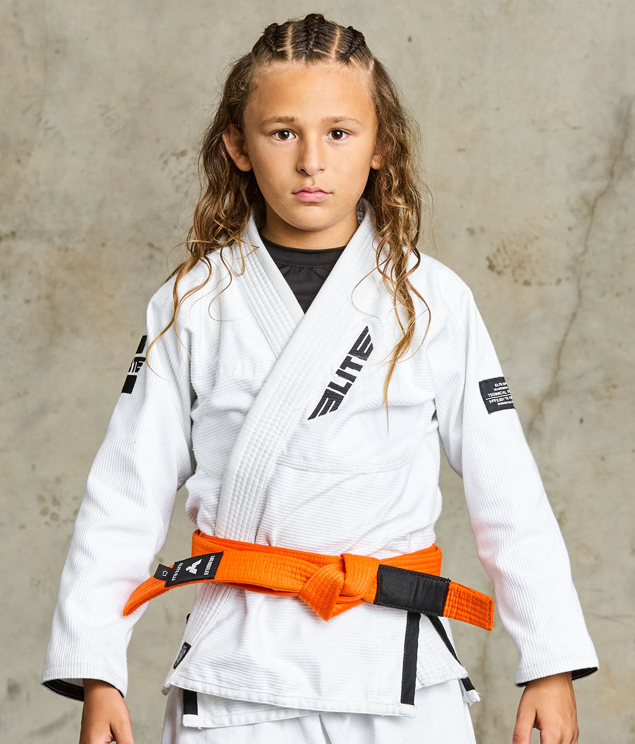 Brazilian Jiu Jitsu Kids BJJ Orange Belt