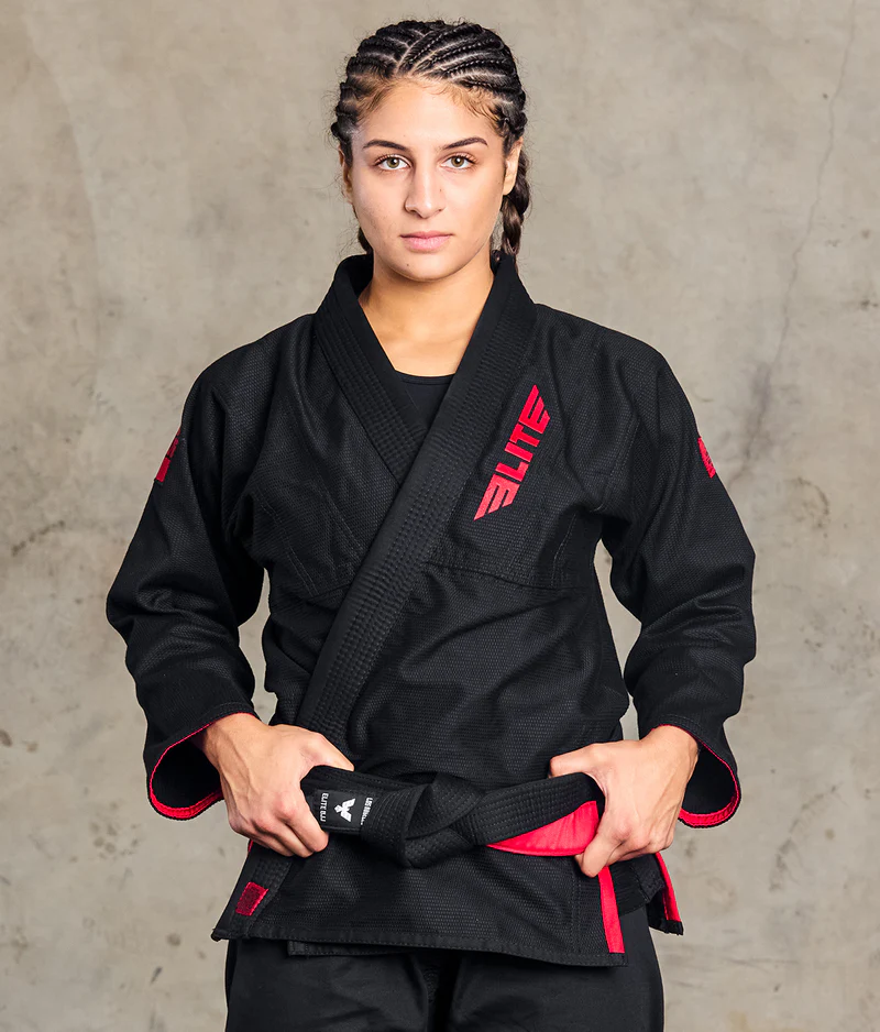 core black brazilian jiu jitsu womens bjj gi