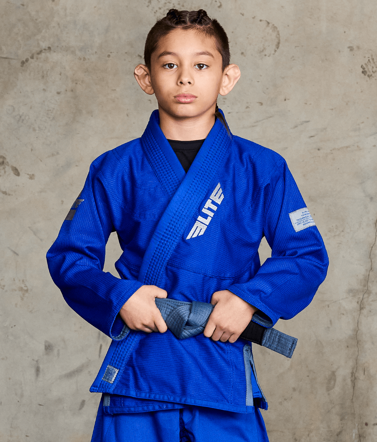 core blue brazilian jiu jitsu kids bjj gi