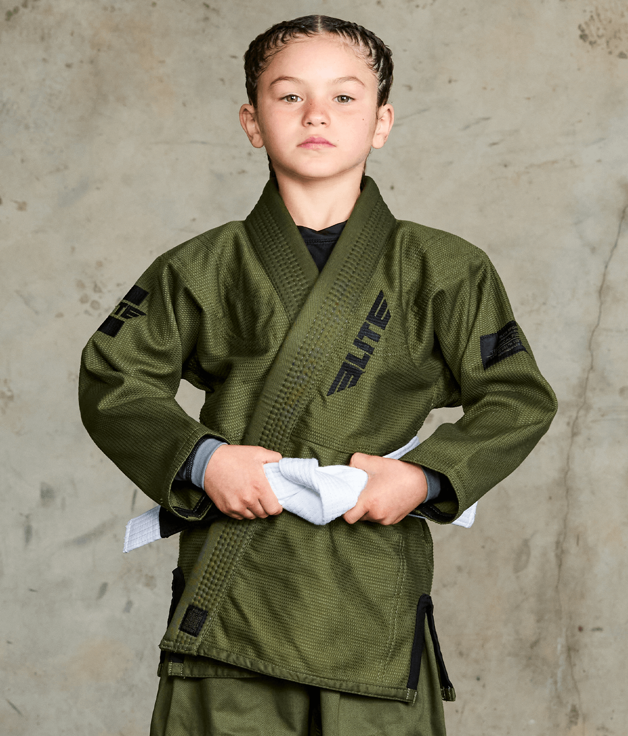 core green brazilian jiu jitsu kids bjj gi