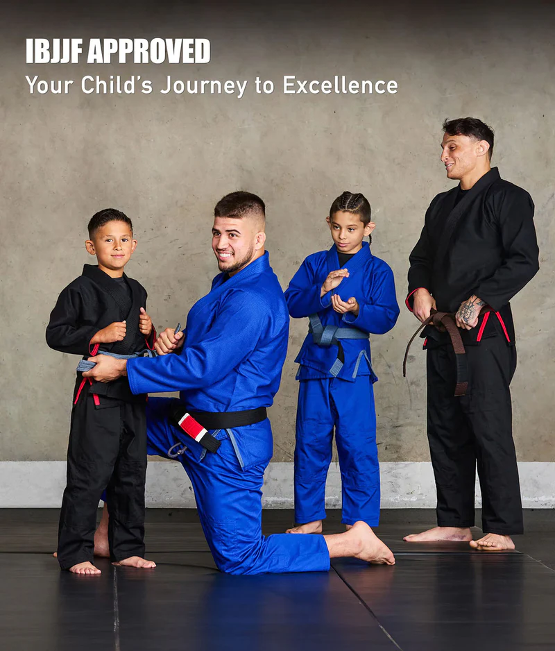 elite core black boys ibjjf approved jiu jitsu gi