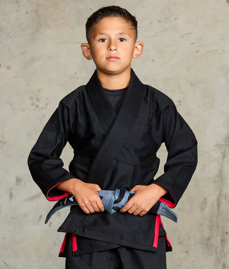 core black brazilian jiu jitsu kids jiu jitsu gi