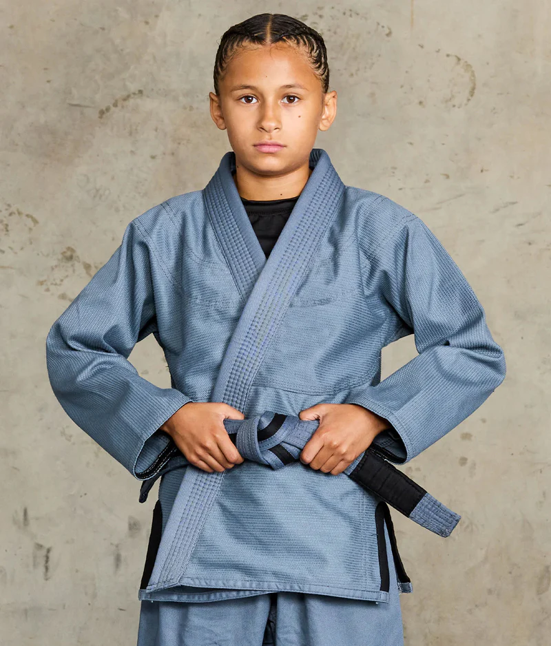 core gray brazilian jiu jitsu kids jiu jitsu gi