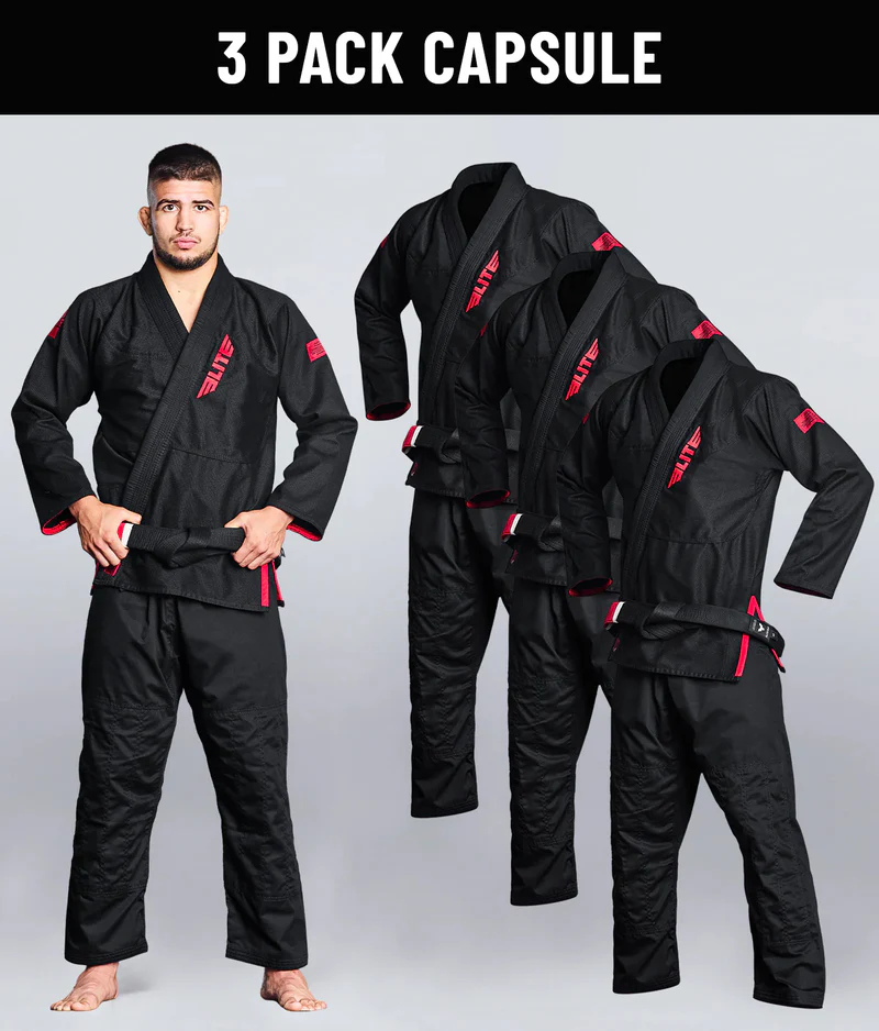 core black brazilian jiu jitsu mens bjj gi