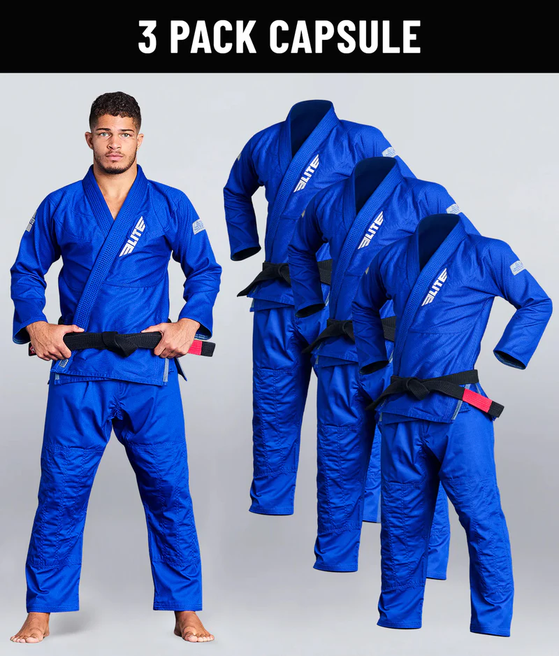 core blue brazilian jiu jitsu mens bjj gi