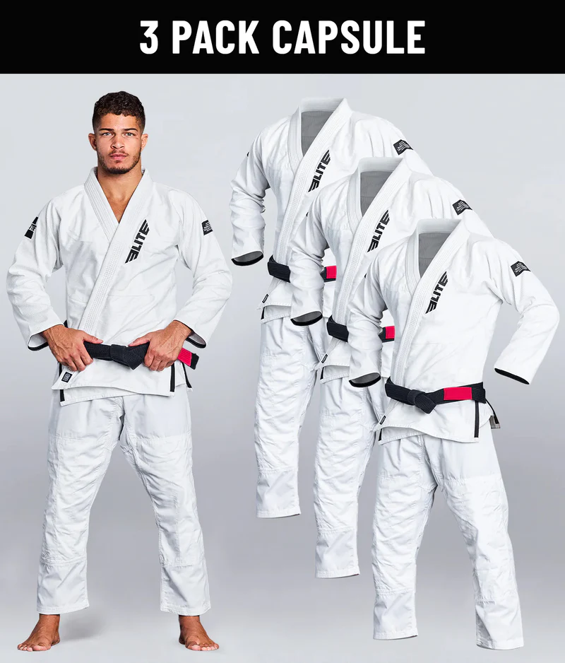 core white brazilian jiu jitsu mens bjj gi