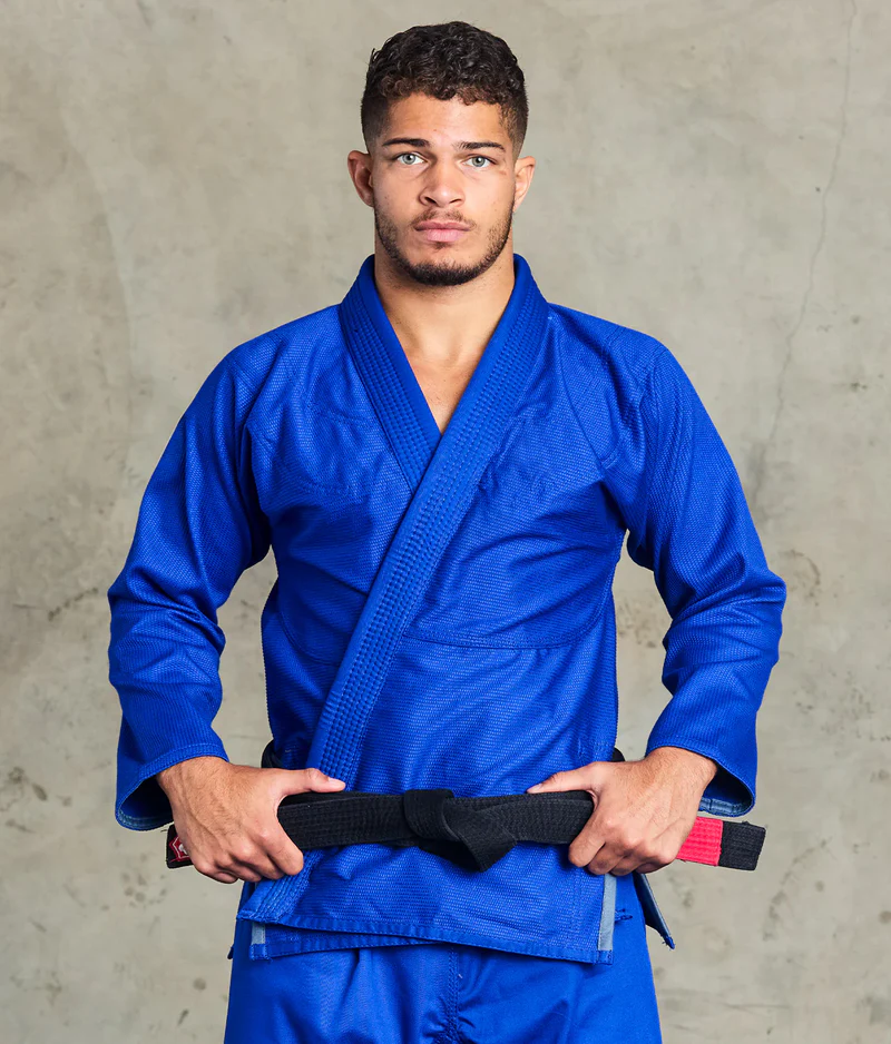 core blue brazilian jiu jitsu mens jiu jitsu gi