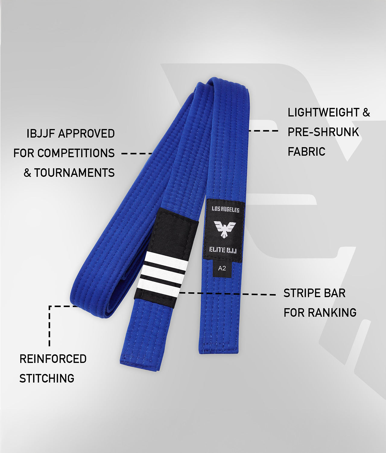 Adults' Jiu Jitsu BJJ Blue Belt