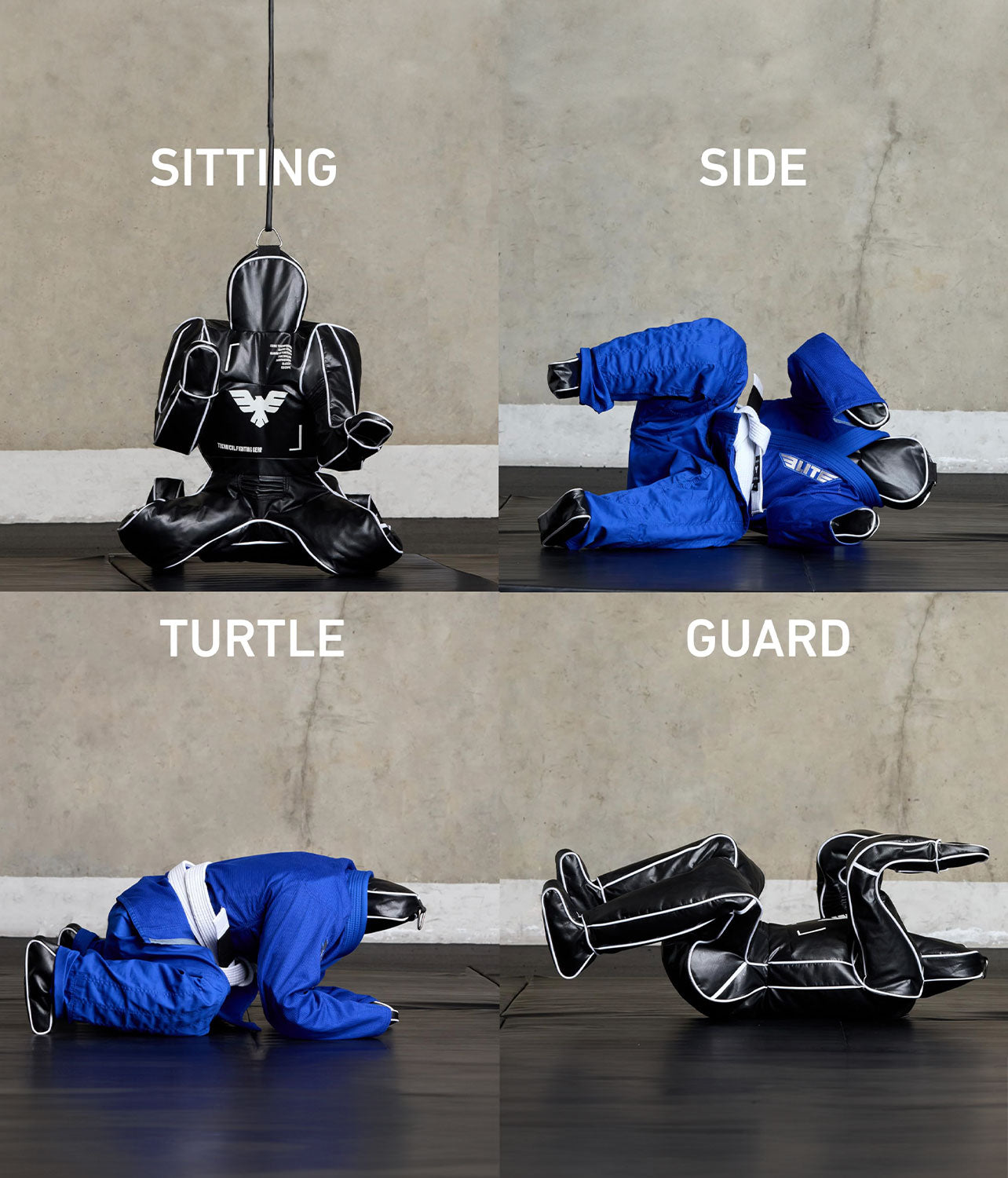 Adults Essential BJJ Grappling Dummy - 170cm Unfilled