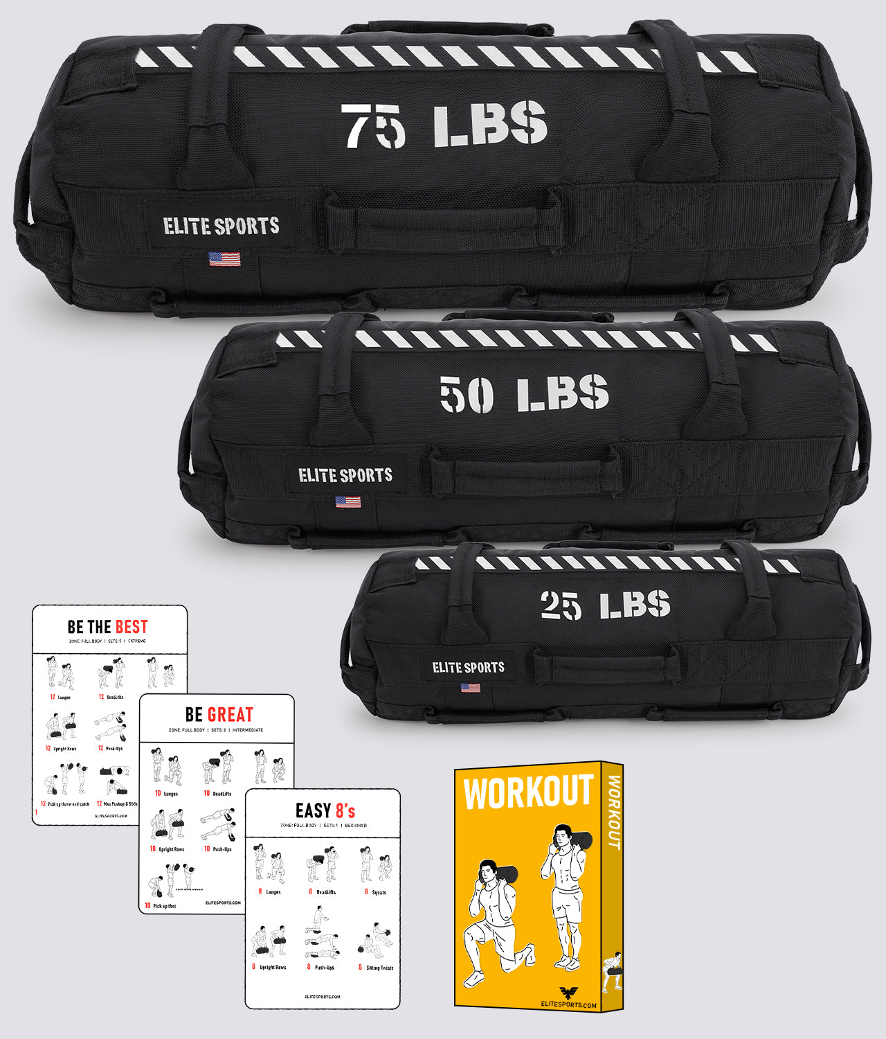 25 lb sandbag workout sale