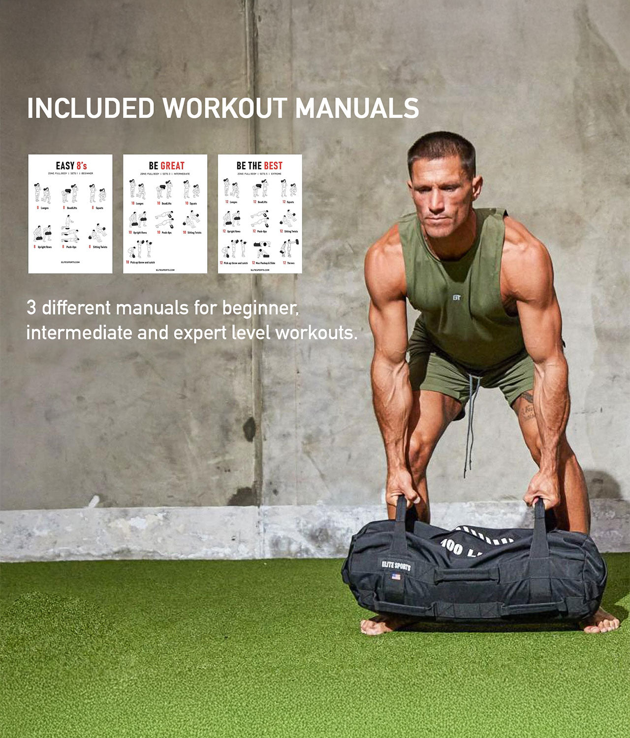 Core Duffel Workout Sandbag 25 lbs