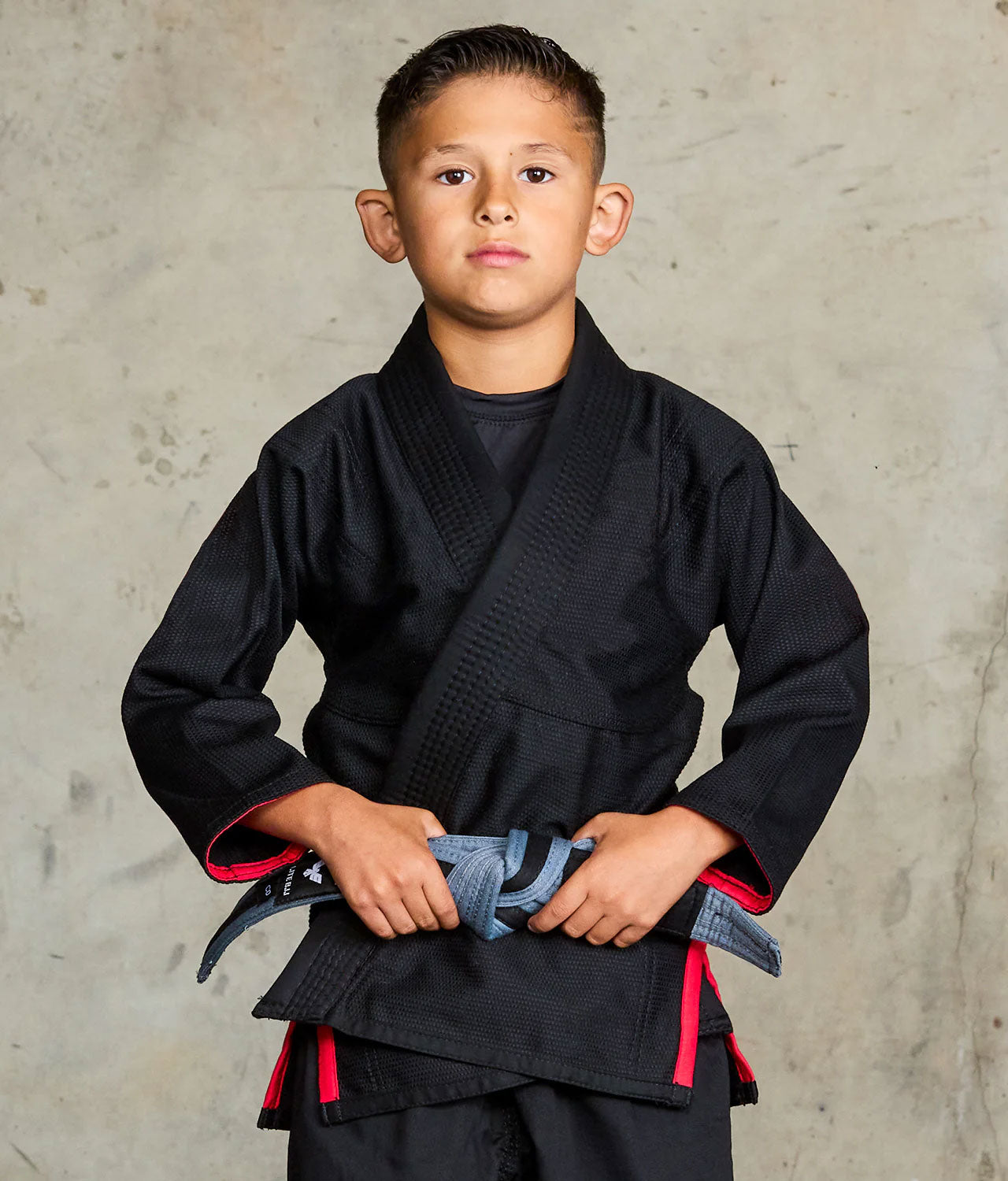 Kids' Essential Black Brazilian Jiu Jitsu BJJ Gi