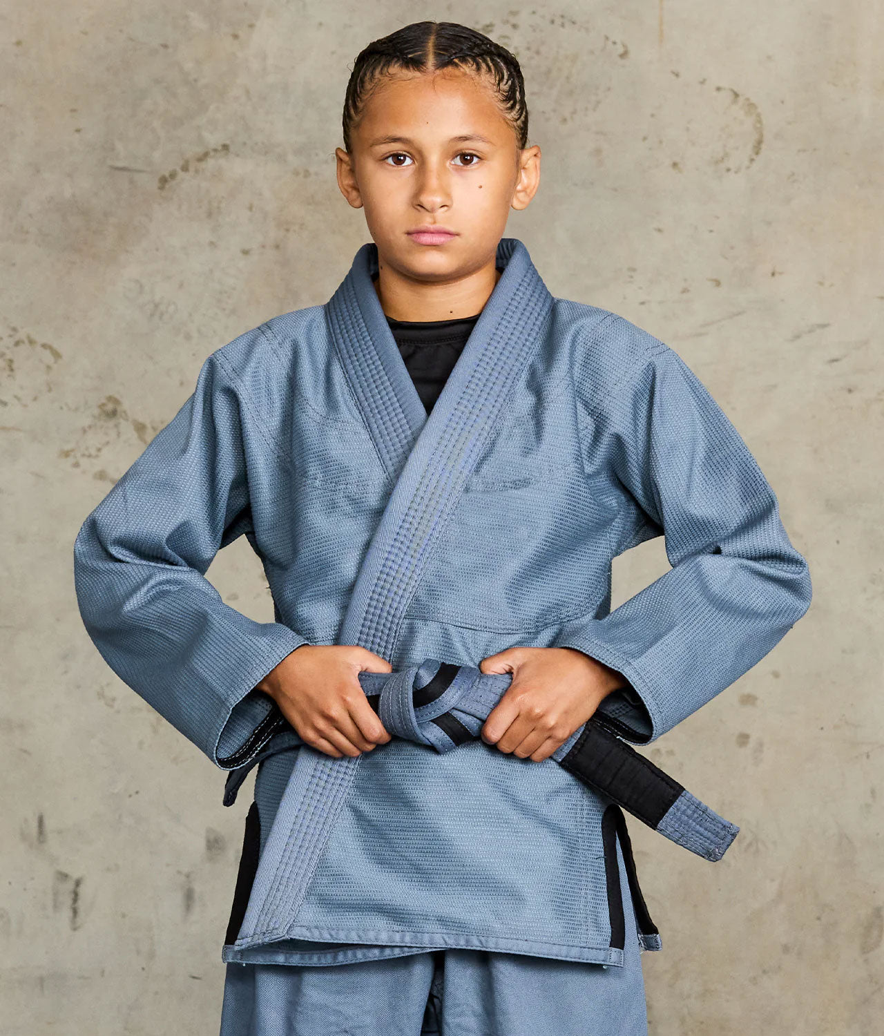 Essential Gray Brazilian Jiu Jitsu Kids BJJ Gi