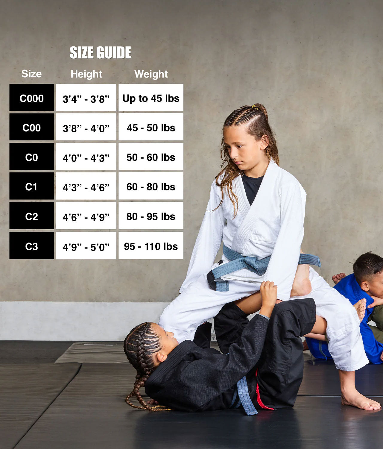 Kids' Essential White Brazilian Jiu Jitsu BJJ Gi