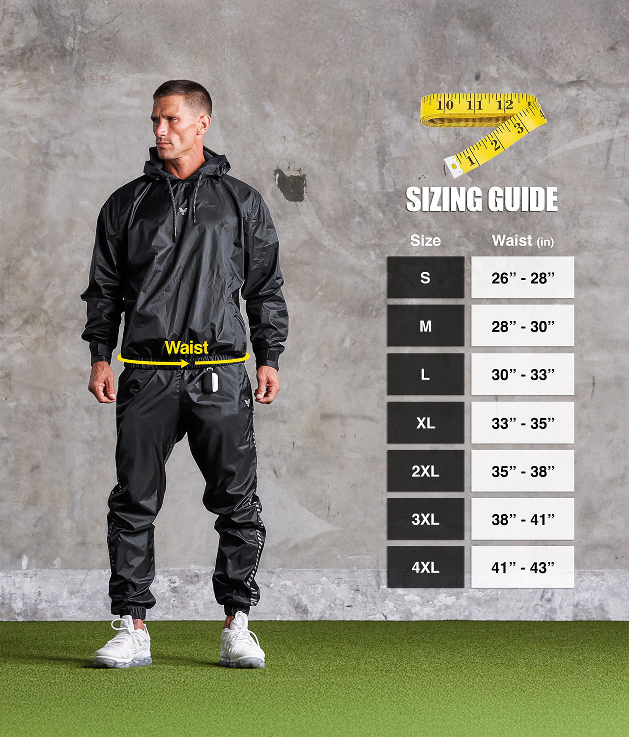 4xl sauna suit online