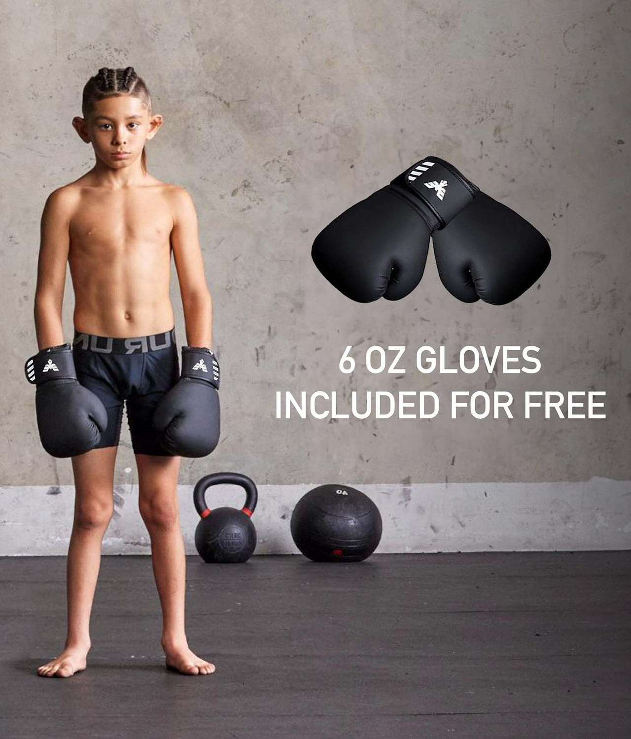 Kids 2.5 ft Essential Boxing Punching Bag Set