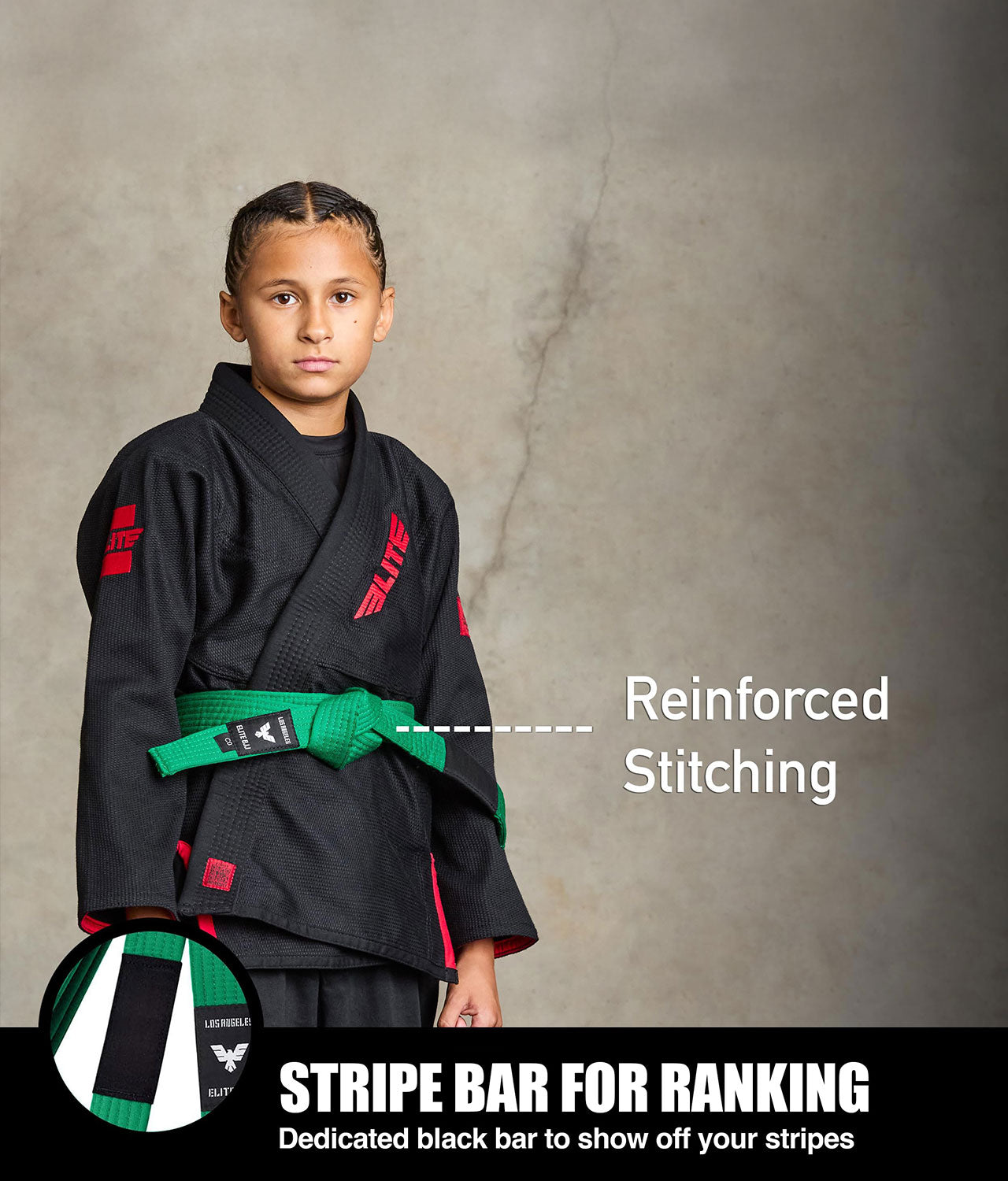 Brazilian Jiu Jitsu Kids BJJ Green Belt