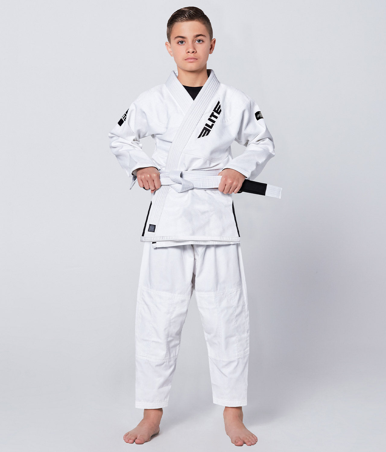 Elite Sports Kids Brazilian Jiu Jitsu BJJ White Belt