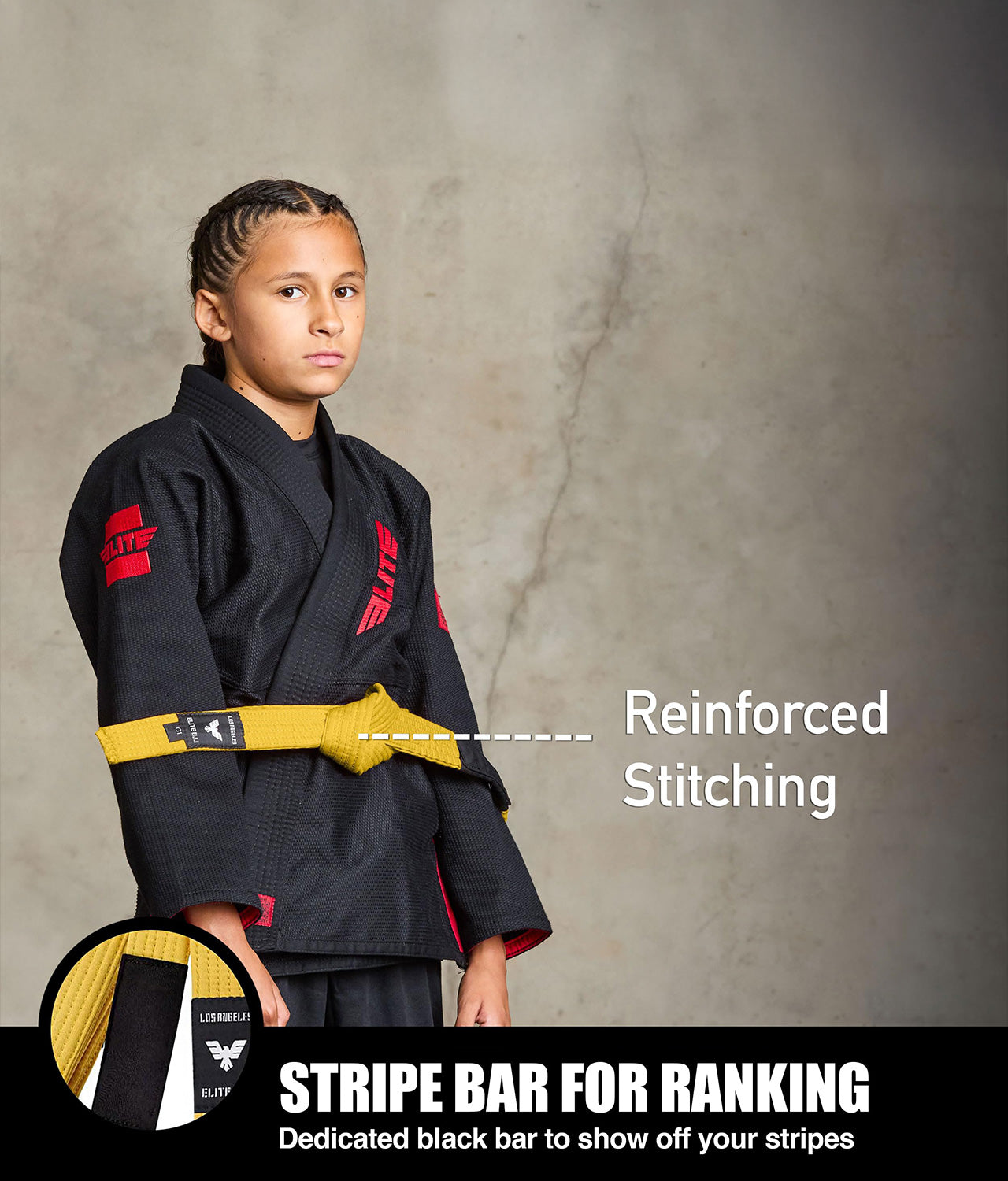 Brazilian Jiu Jitsu Kids BJJ Yellow Belt