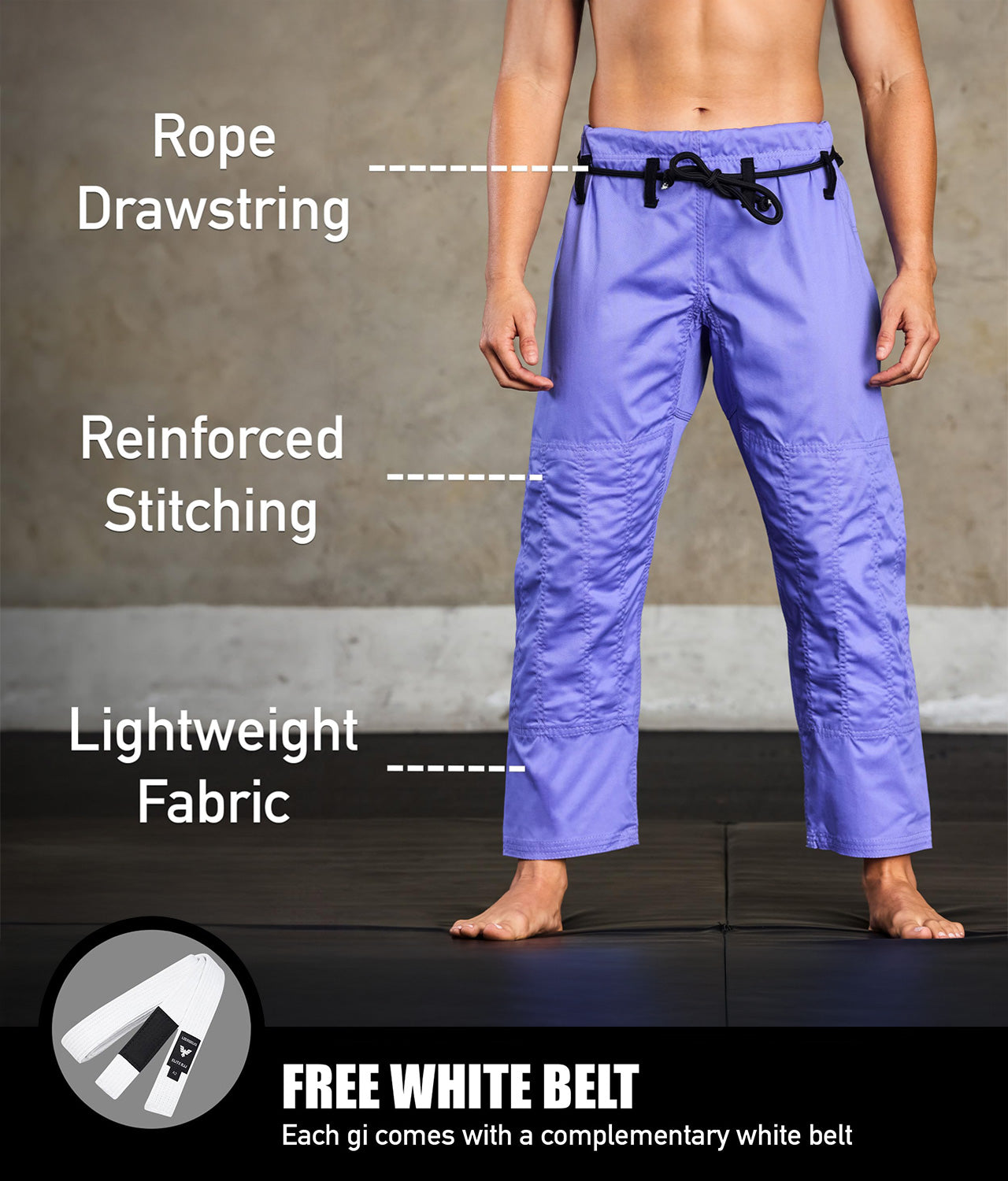 Core Purple Brazilian Jiu Jitsu Womens BJJ Gi