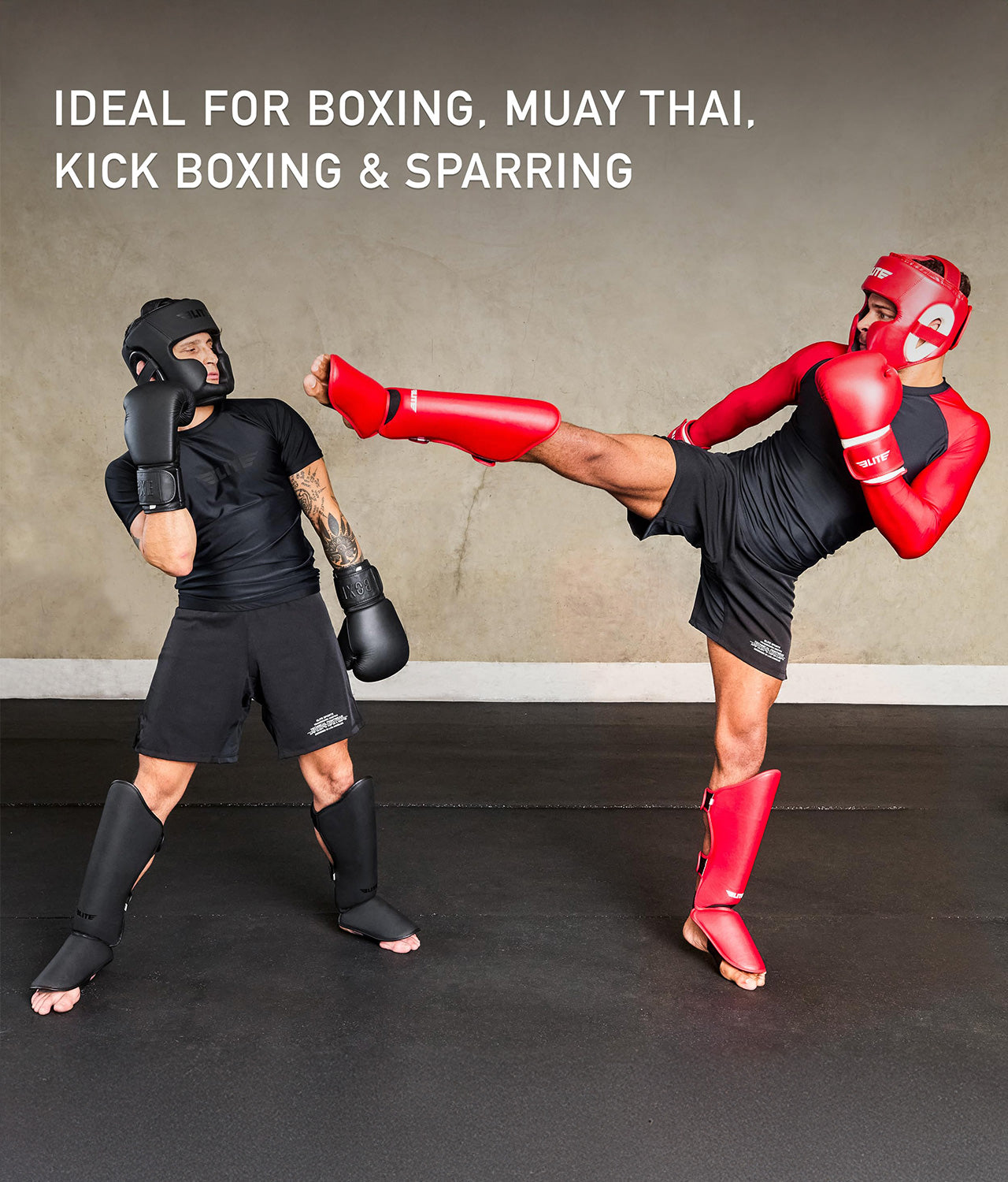 Adults' Essential Red Boxing Headgear