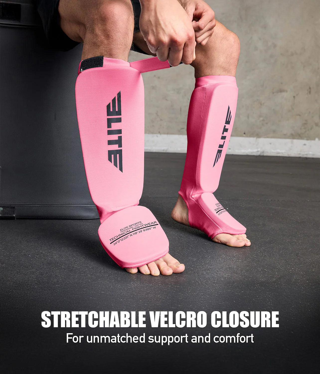 Adults' Standard Pink MMA Shin Guards