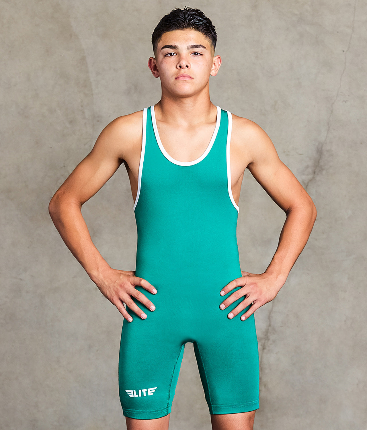 Adults' Standard Series Green Wrestling Singlets