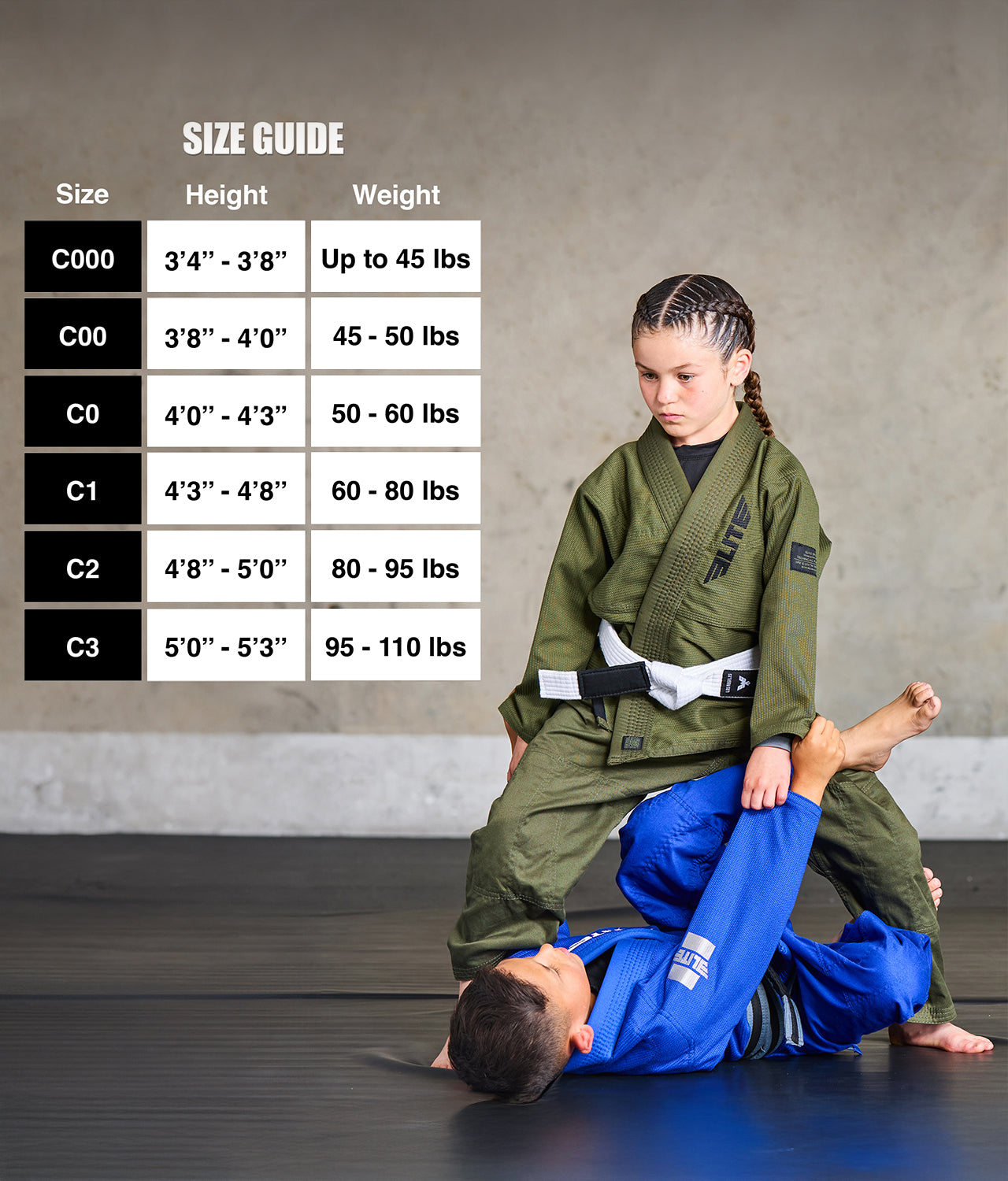 Core Blue Brazilian Jiu Jitsu Kids BJJ Gi