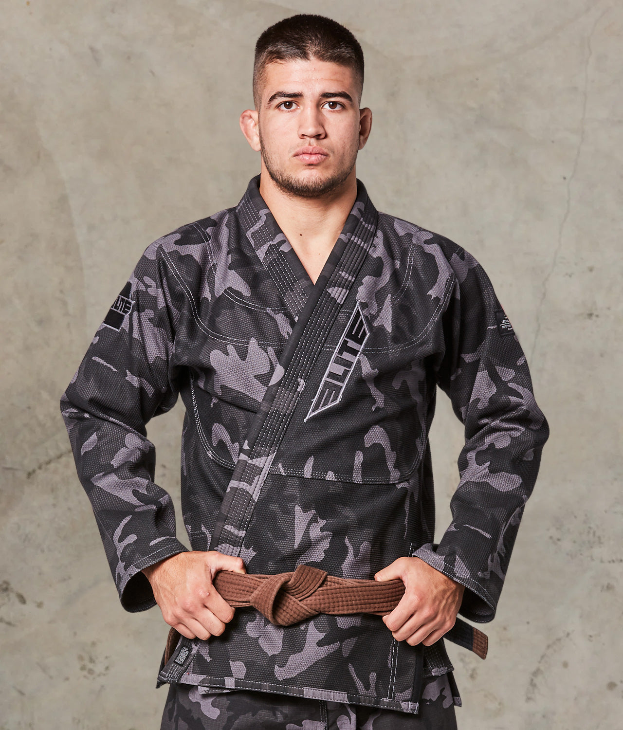 Men's Core Gray Camo Brazilian Jiu Jitsu BJJ Gi