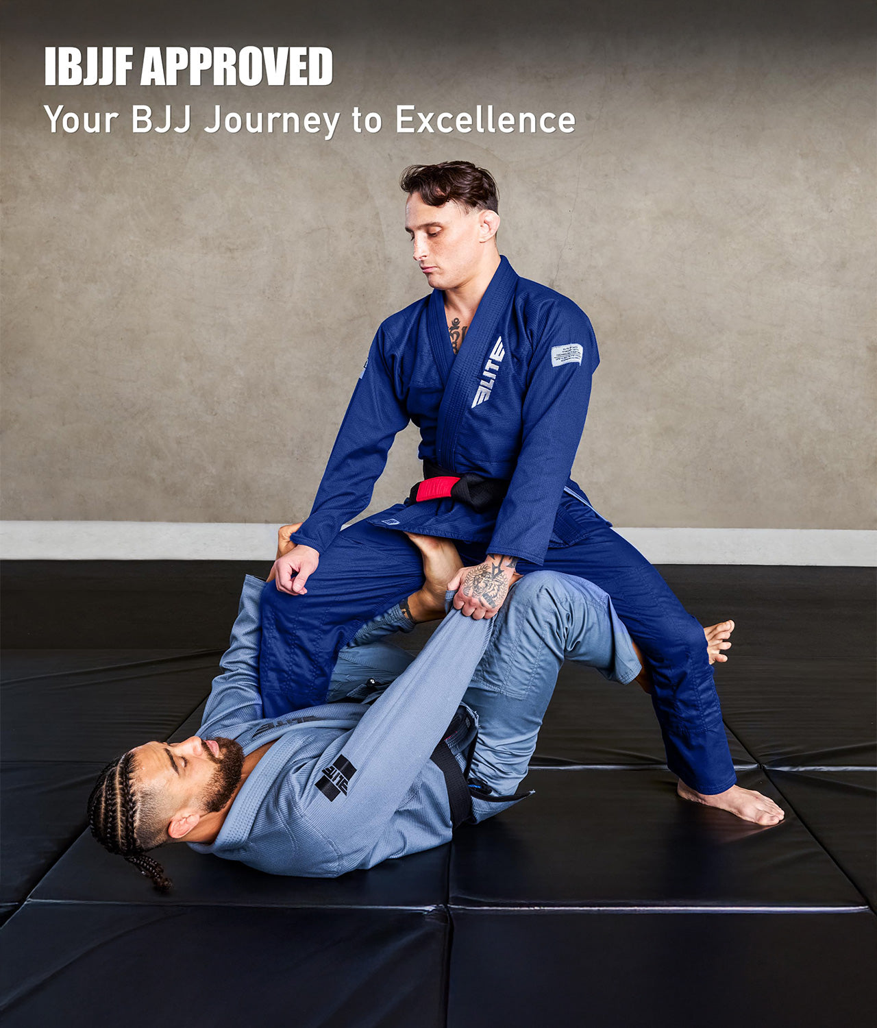 Men's Core Navy Brazilian Jiu Jitsu BJJ Gi