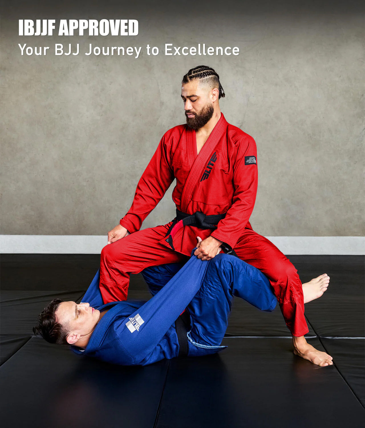 Men's Core Red Brazilian Jiu Jitsu BJJ Gi