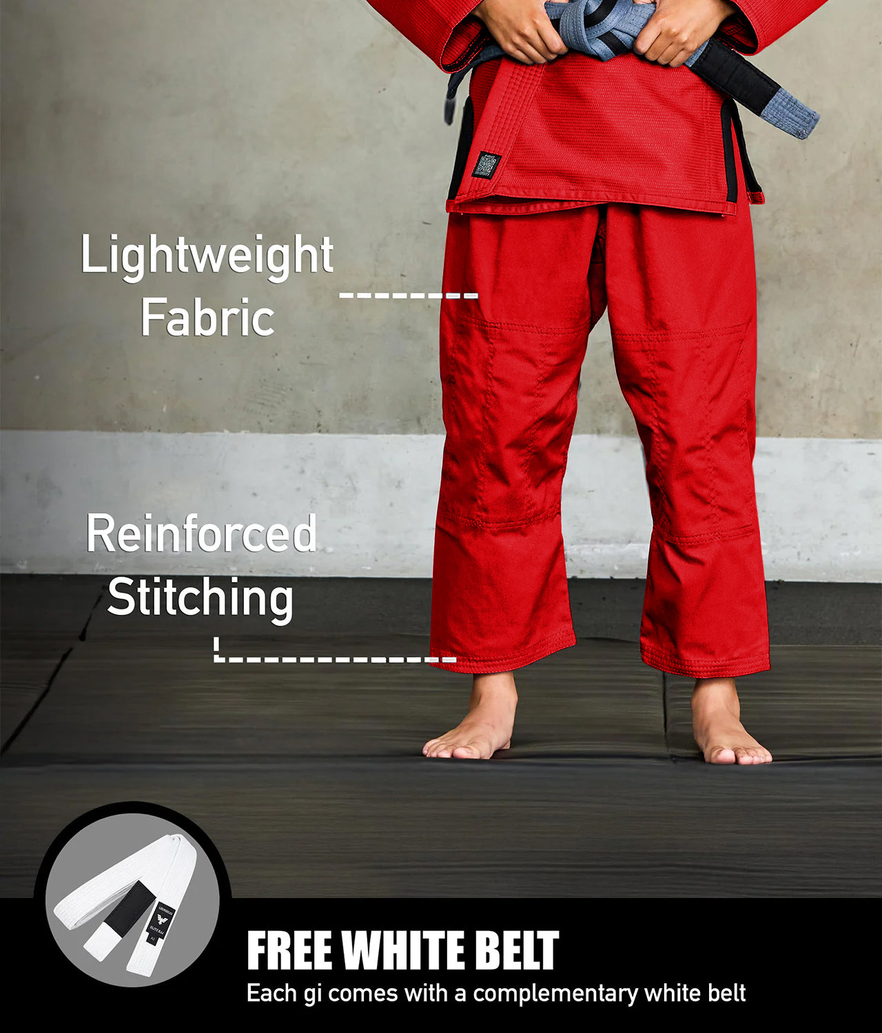 Core Red Brazilian Jiu Jitsu Kids BJJ Gi