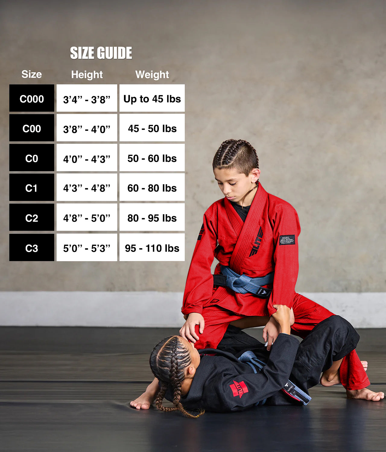 Core Red Brazilian Jiu Jitsu Kids BJJ Gi