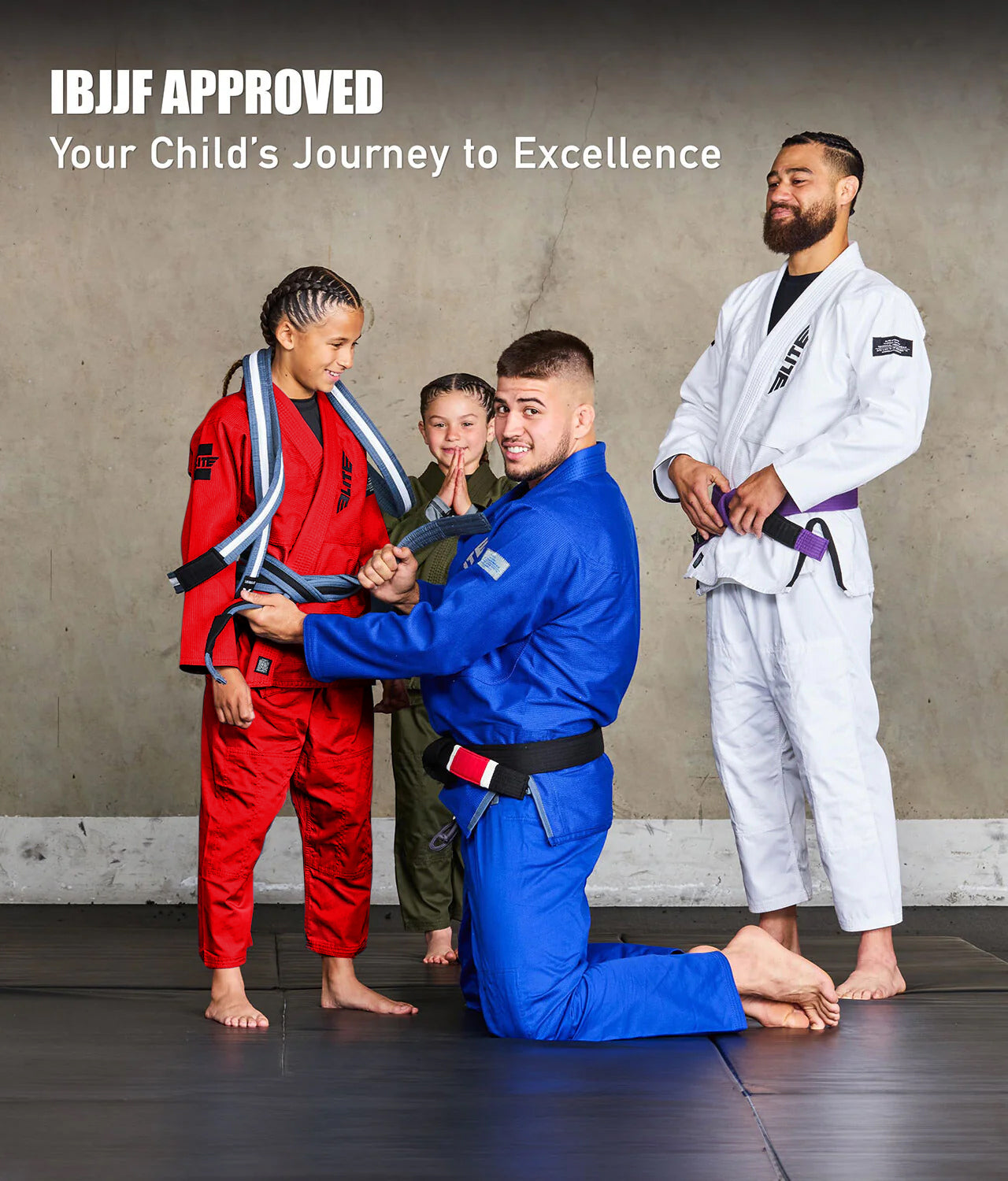 Kids' Core Red Brazilian Jiu Jitsu BJJ Gi