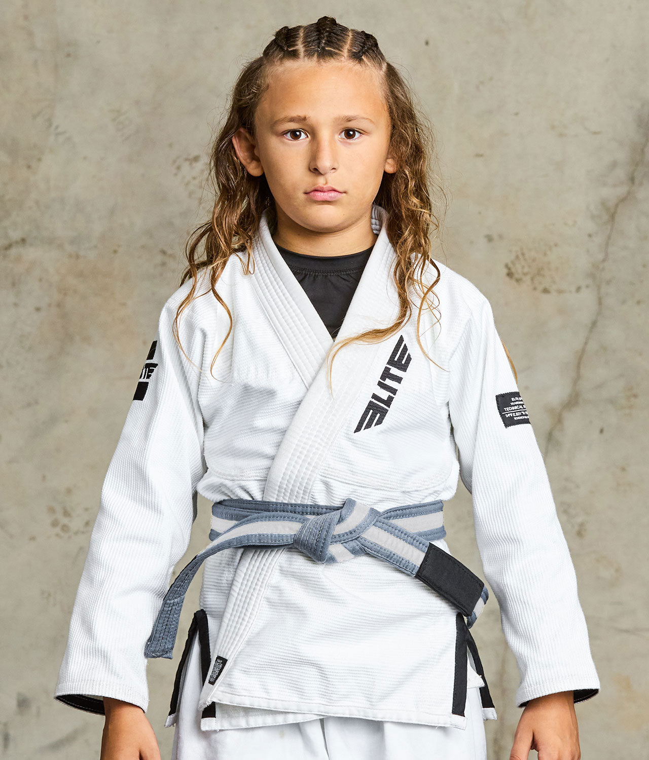 Brazilian Jiu Jitsu Kids BJJ Gray/White Belt