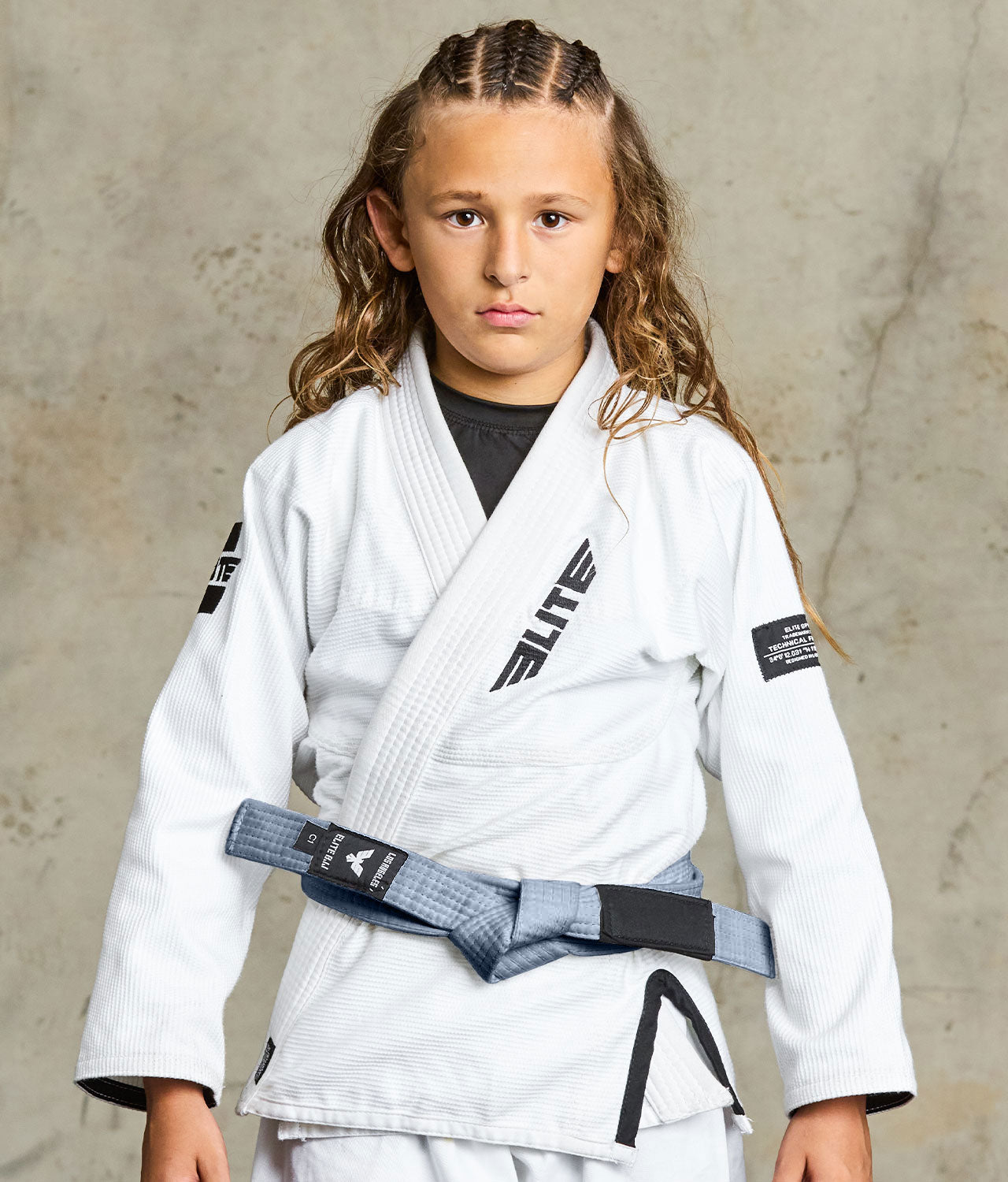 Brazilian Jiu Jitsu Kids BJJ Gray Belt