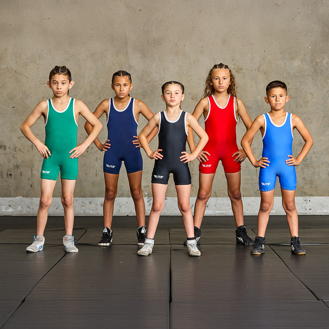 Kids Wrestling Singlets