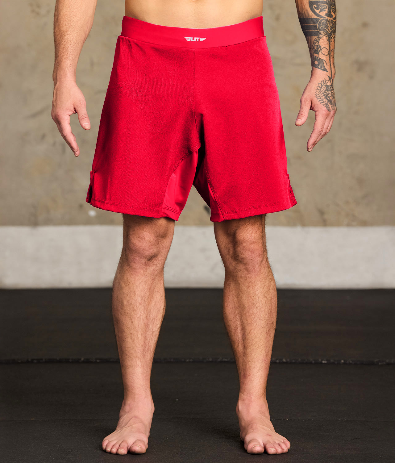 Men's Black Jack Red Brazilian Jiu Jitsu BJJ No Gi Shorts