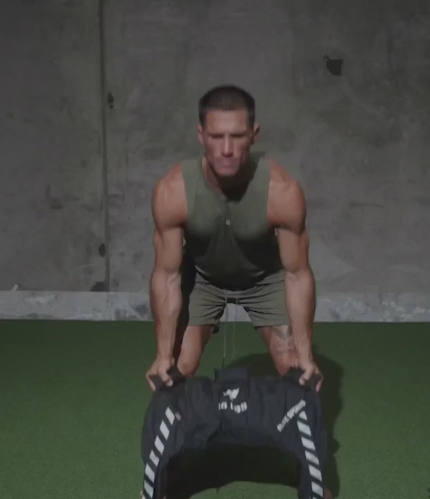 Black Bulgarian Sand Bag 33 LBS Video